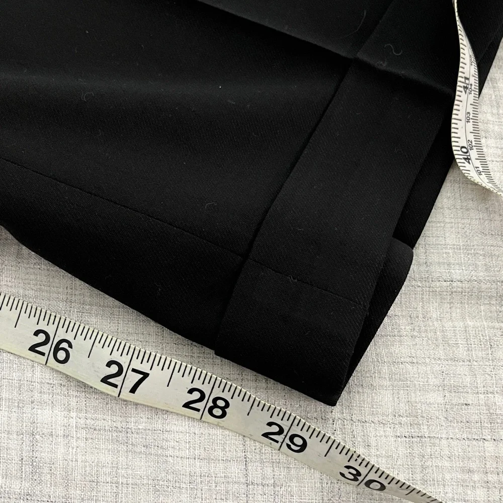 Vintage DKNY black wool pleated trousers - Picture 10 of 11